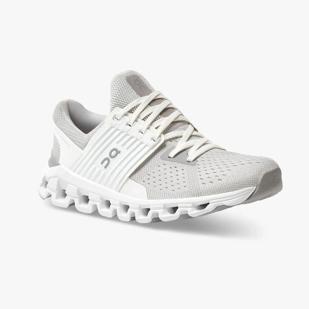 ON RUNNING WOMEN`S CLOUDSWIFT 2.0 RUNNING SHOES - GLACIER/WHITE Sz 10.5 - Picture 1 of 7